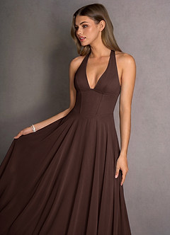 Isabeau Truffle Maxi Dress image5
