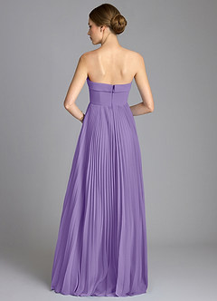 Azazie Mariana Bridesmaid Dresses Tahiti A-Line Strapless Chiffon Dress image5