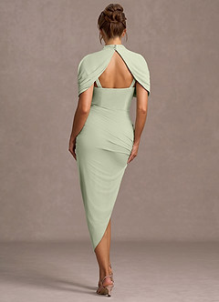 Nevaeh Light Green Midi Dress image2