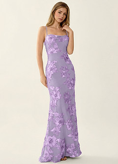 Kailani Wisteria 3D Flowers Corset Mermaid Lace Up Back Prom Dress image4
