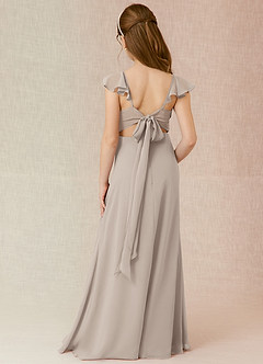 Azazie Everett Junior Frost A-Line Chiffon Dress image1