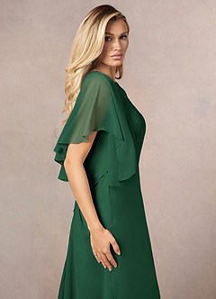 front Azazie Beminnelijke chiffon omslagdoek