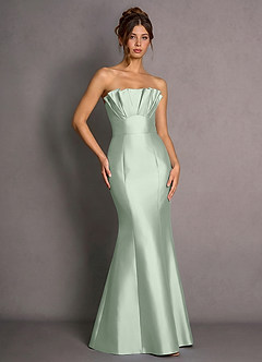 Verity Light Green Maxi Dress image4