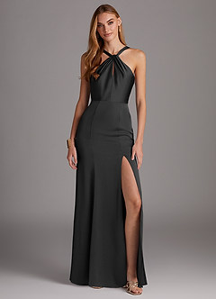 elana evening dresses ELANA Diamante Bustier Lace Up Mermaid Formal Dress