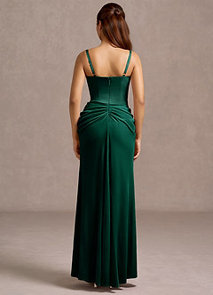 Robe Longue Vert Chasseur Pristina image3