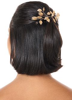 front Conjunto De Horquillas Hojas Delicadas