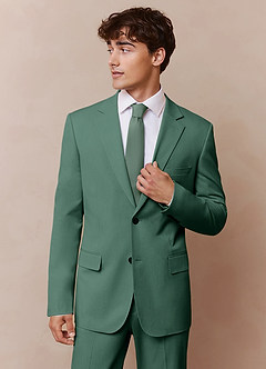 front James Eucalyptus Structured Stretch Suit Jacket