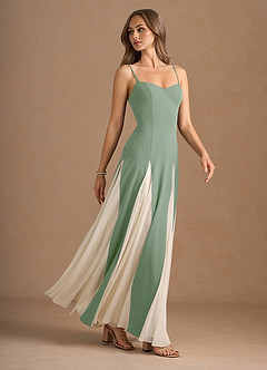 Jessenia Matcha Maxi Dress image4
