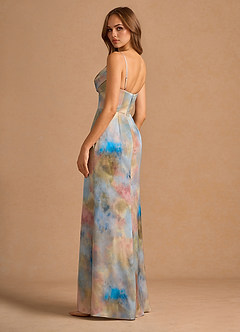 Aimee Watercolor Maxi Gown image2