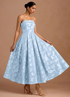 Liora Powder Blue Maxi mekko image4