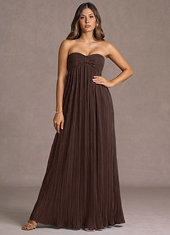 Lana Chocolate Maxi Dress image5