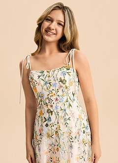 front Azazie Abigail Junior Formal Dress