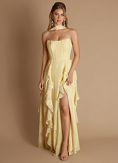 vestido Maxi Creme De Manteiga Alicent image9