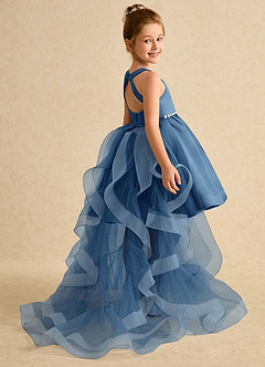 Azazie Julietta vestidos de niña de las flores Vestido de Crepúsculo de Tul de Princesa con Convertible image6