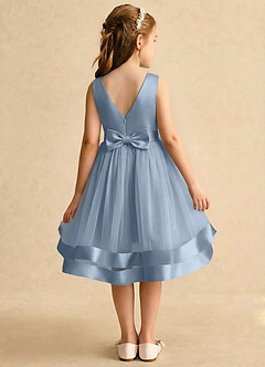 Azazie Sophia Flower Girl Klänningar Klä A-Line i Tyll Rosett image2