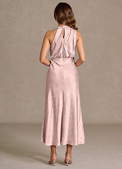 Lumi Peony Pink Floral Maxi Dress image2