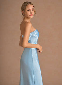Maëlys Sky Blue Maxi Dress image7