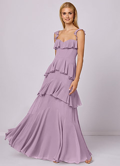 Barbie ♥ Azazie Bridesmaid Dresses Wisteria A-Line Sweetheart Neckline Chiffon Dress image1