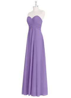 Azazie Yazmin Robes de demoiselle d'honneur Robe Trapèze Convertible en Mousseline de soie Encolure en Forme de Cœur Tahiti image10