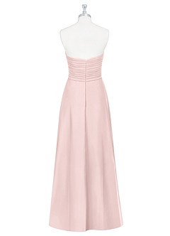 Azazie Arabella Allure Brautjungfernkleider Wandelbar A-Linie Herzausschnitt Chiffon Kleid Zartrosa image9