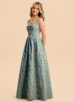 front Azazie Florentine Junior Formal Dress