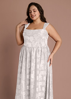 Hazel Cream Pleated Maxi Dress image5