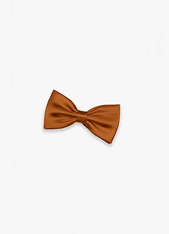 large satin bow tie