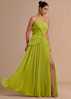 Melody Lemon Green Maxi Dress image4