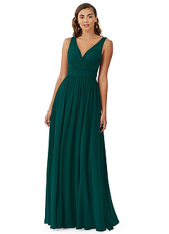 pine green bridesmaid dresses