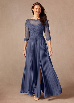 Azazie Corinne Mother of the Bride Dresses Stormy A-Line Sequins Chiffon Dress image3