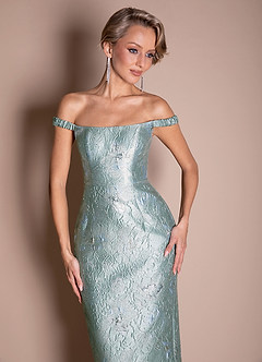 Deja Nebbia D'acqua Maxi vestito image6