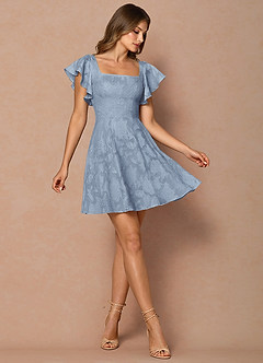 Kleid Anna Puderblau image4