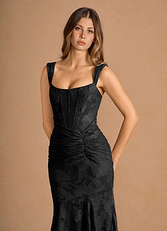 Vestido Negro Largo Tiana image5