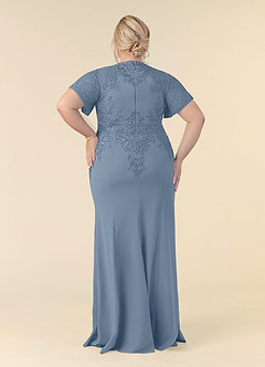 Azazie Adonna Mother of the Bride Dresses Mermaid Lace Floor-Length Dress image9