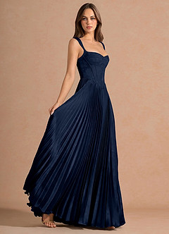 vestido Maxi Marinha Lethira image3