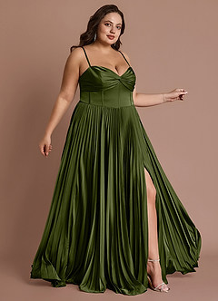 Robe Longue Olive Styla image9