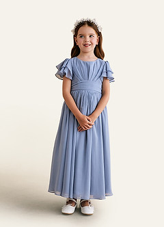 front Butterfly And Pearl Girl's Flat Shoes