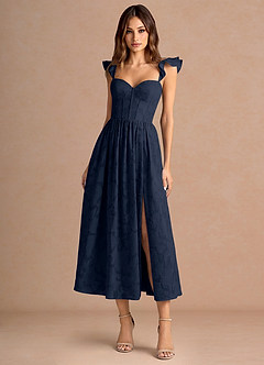 Kleid Denisse Marine image3
