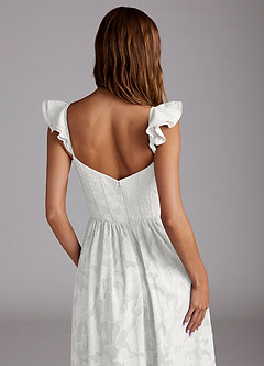 Candice White Corset Maxi Dress image2