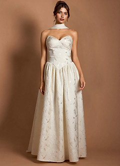 Maxi jurk Astra Franse Witte image8