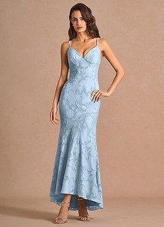 Octavia Sky Blue Maxi Dress image5