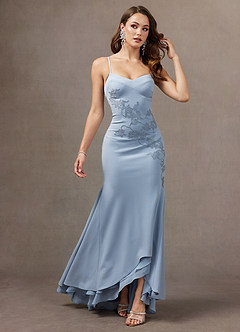 Robe Maxi Poudre Bleue Krystal image6