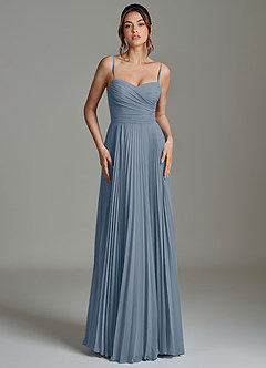 Azazie Catie Bridesmaid Dresses Twilight A-Line Sweetheart Neckline Chiffon Dress image4