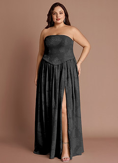 Maxi jurk Isaura Zwart image7