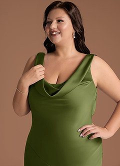 Vestido Oliva Largo Rylina image6