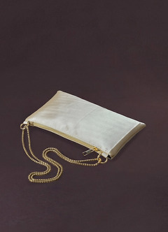 front Metallic Chain Underarm Bag