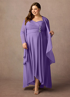 Azazie Anne Mother of the Bride Dresses Tahiti Sheath Sweetheart Sequins Lace Dress image10