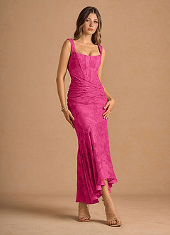 Tiana Fuchsia Maxi Dress image3