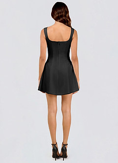 Robe Courte Noir Georgia image2