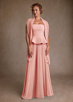 Azazie Josabeth Schlussverkauf A-Linie Plissee Chiffon Kleid Smaragd image4